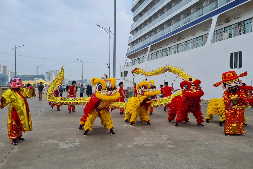 Cảng tàu khách quốc tế Hạ Long đón chuyến tàu biển đầu tiên năm mới - 5