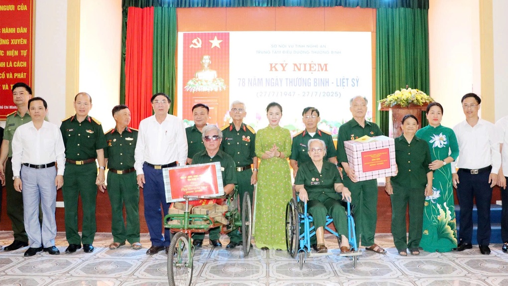 Nghệ An chi hơn 200 tỷ đồng mỗi tháng chăm lo người có công