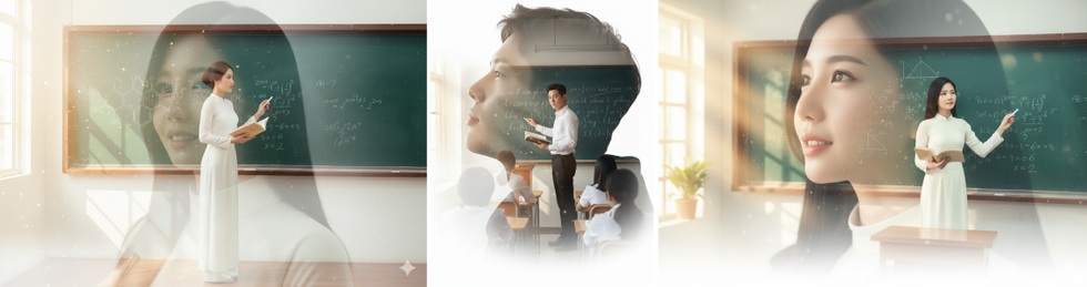 Hướng dẫn dùng AI tạo ảnh nghệ thuật tặng thầy cô trong ngày 20/11