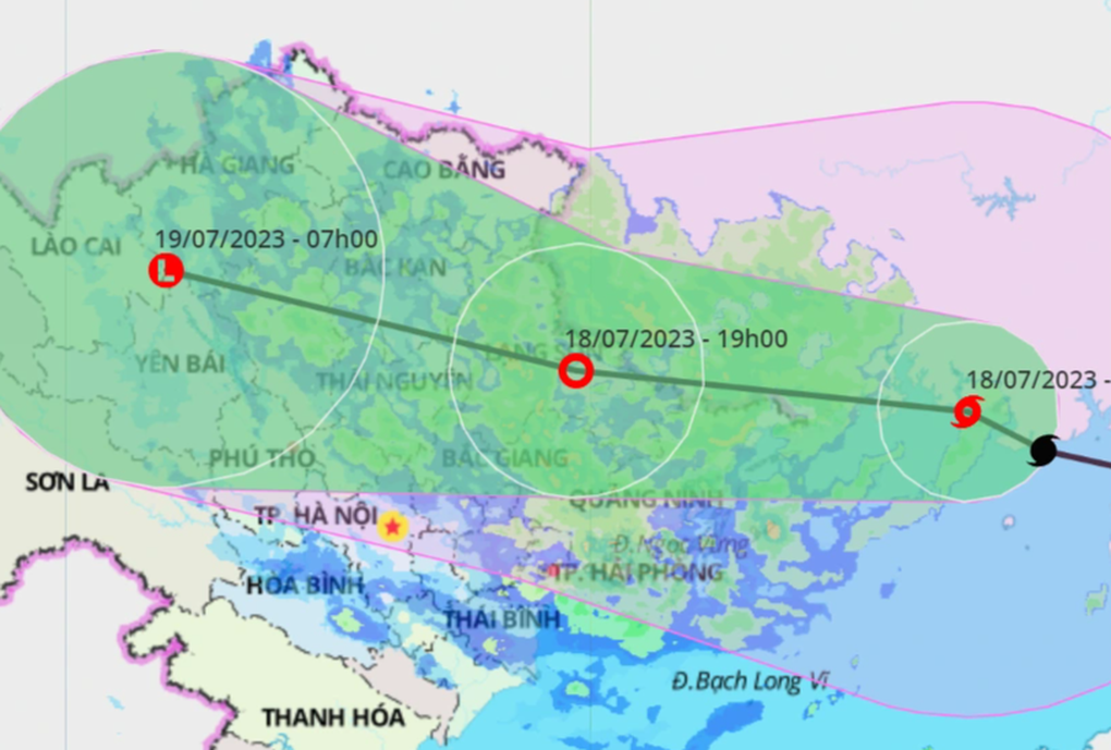 Bão Talim đổ bộ Trung Quốc, cách Móng Cái 60km - 1 Bão Talim đổ bộ Trung Quốc, cách Móng Cái 60km - 1