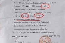Xác minh thông tin cựu quân nhân nhập ngũ lúc... 2 tuổi, xuất ngũ lúc 7 tuổi (!)