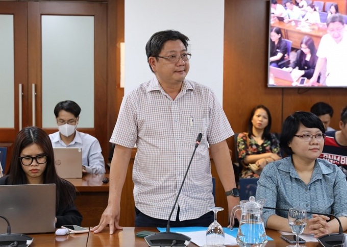 Ông Nguyễn Thành Phát - Trưởng phòng Quản lý Đô thị UBND quận 1 thông tin về việc chấm dứt đầu tư Dự án khu Mả Lạng.