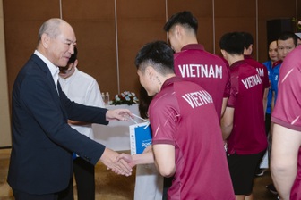 Đội tuyển U22 Việt Nam đón nguồn năng lượng tích cực trước mùa SEA Games 33