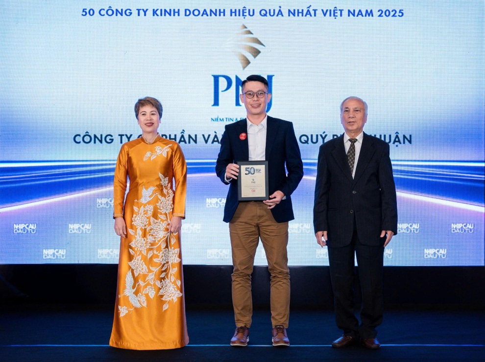 PNJ vào Top 50 công ty kinh doanh hiệu quả nhất Việt Nam - 1 PNJ vào Top 50 công ty kinh doanh hiệu quả nhất Việt Nam - 1