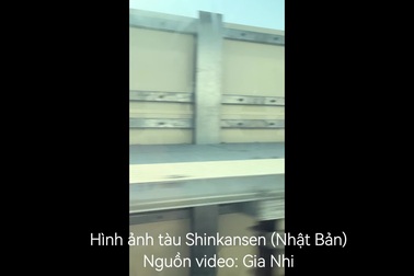 Khách Việt trải nghiệm tàu cao tốc Shinkansen ở Nhật Bản
