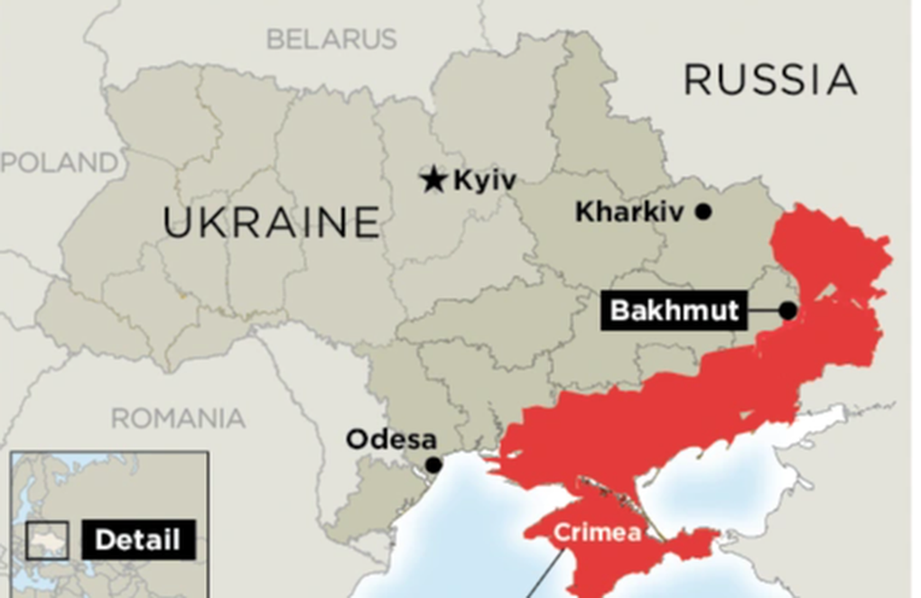 Nga kiểm soát thêm lãnh thổ, tiến gần thành trì của Ukraine ở Donbass - 2 Nga kiểm soát thêm lãnh thổ, tiến gần thành trì của Ukraine ở Donbass - 2