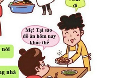 Tranh truyện xúc động về tình cảm gia đình