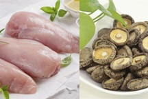 Ức gà cuộn nấm hương áp chảo cực ngon