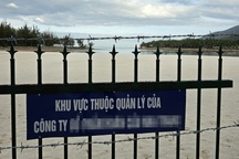 Vụ bãi biển Nha Trang bị giăng kẽm gai: Cán bộ xã chứng kiến việc cắm mốc?