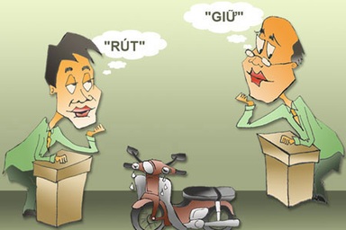 Án phạt Xe vẫn lơ lửng  