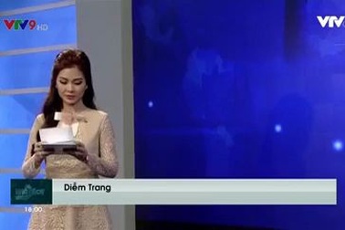 Diễm Trang tự tin trong lần đầu lên sóng Toàn cảnh 24h