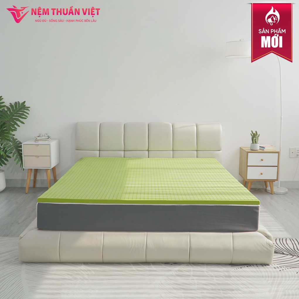 Nệm Thuần Việt cải tiến công nghệ, nâng tầm giấc ngủ tươi mát với tấm bảo vệ nệm - 1 Nệm Thuần Việt cải tiến công nghệ, nâng tầm giấc ngủ tươi mát với tấm bảo vệ nệm - 1