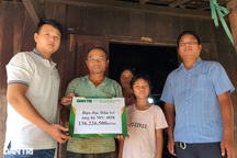 Bạn đọc Dân trí giúp bé gái mắc ung thư máu gần 140 triệu đồng