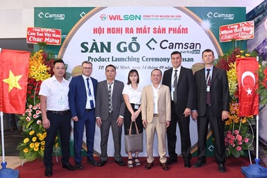Wilson Group ra mắt thương hiệu ván sàn cao cấp ÇAMSAN đến từ Thổ Nhĩ Kỳ