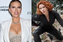 "Góa phụ đen" Scarlett Johansson tái xuất gợi cảm sau khi sinh con thứ hai