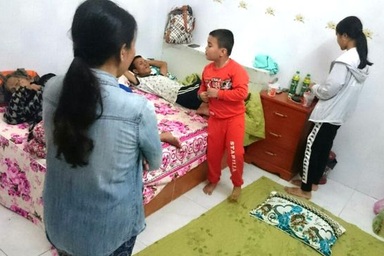 Chủ nhà nghỉ ngừng kinh doanh, nhường chỗ cho người dân tránh bão