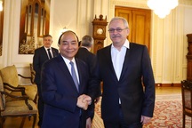Thủ tướng Nguyễn Xuân Phúc hội kiến Chủ tịch Hạ viện Romania