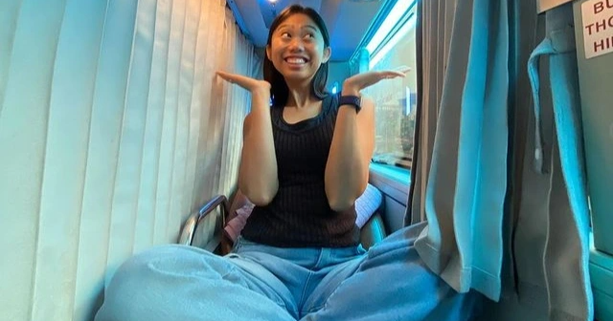 View - Nữ du khách Philippines thích thú trải nghiệm xe giường nằm Hà Nội - Sapa | Báo Dân trí
