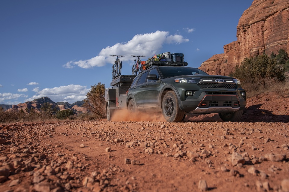 Ford Explorer Timberline 2021 ra mắt, sẵn sàng cho những chuyến off-road - 6 Ford Explorer Timberline 2021 ra mắt, sẵn sàng cho những chuyến off-road - 6