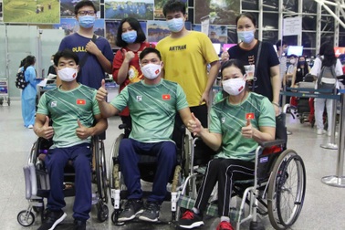 Đoàn Thể thao Việt Nam chính thức lên đường tham dự Paralympic Tokyo 2020