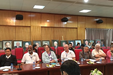 Cựu chiến binh Việt - Mỹ bàn cách khắc phục hậu quả chiến tranh