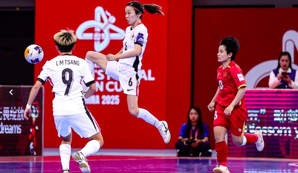 Tuyển futsal nữ Việt Nam thắng tưng bừng ở trận mở màn tại giải châu Á - 2 Tuyển futsal nữ Việt Nam thắng tưng bừng ở trận mở màn tại giải châu Á - 2