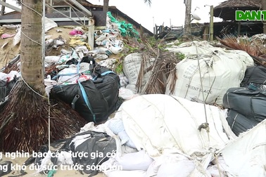 Bờ biển Cửa Đại tiếp tục bị "xé toạc"