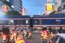 Tai nạn tàu hỏa ở TPHCM, một người tử vong