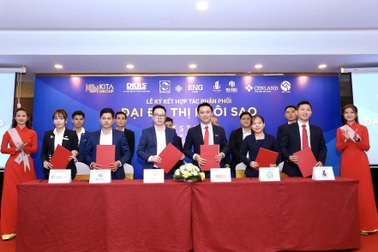 DKRS ký kết phát triển đại lý phân phối đại đô thị ngôi sao Stella Mega City