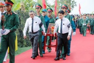 Truy điệu, an táng 56 hài cốt liệt sĩ và đồng bào hy sinh tại Mả Chìa