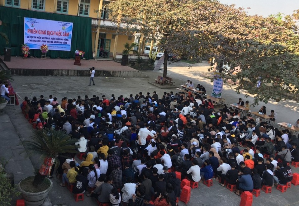 Thanh Hóa: Nhu cầu tuyển dụng hơn 4.200 người tại phiên giao dịch việc làm - 1
