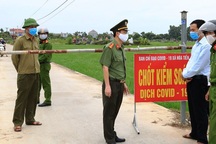 Phong toả thôn có người mắc Covid-19
