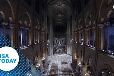 Nhà thờ Đức Bà Paris trước và sau khi chìm trong "cơn bão lửa"