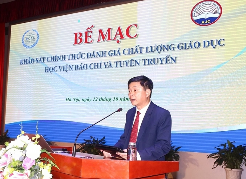 Học viện Báo chí và Tuyên truyền hoàn thành khảo sát chất lượng giáo dục - 1 Học viện Báo chí và Tuyên truyền hoàn thành khảo sát chất lượng giáo dục - 1