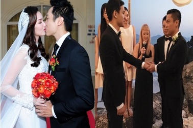 Những đám cưới rình rang của showbiz Việt đầu xuân 2015