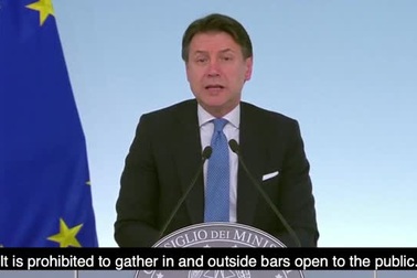 Italia phong tỏa cả đất nước để đối phó Covid-19