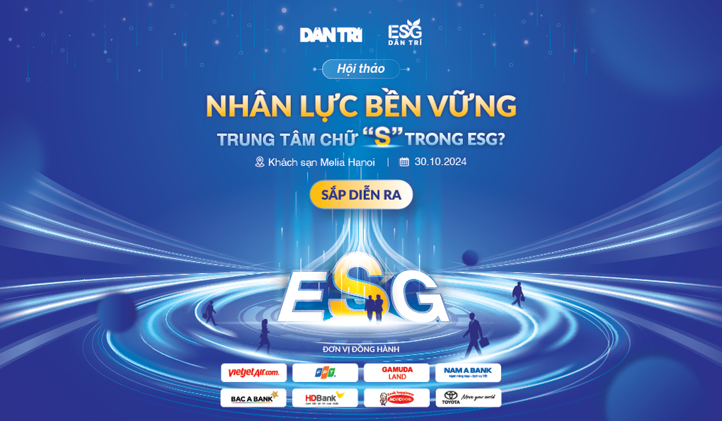 Báo Dân trí tổ chức hội thảo xây dựng nhân lực bền vững theo định hướng ESG - 1 Báo Dân trí tổ chức hội thảo xây dựng nhân lực bền vững theo định hướng ESG - 1