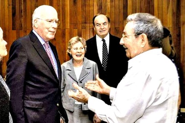 Chủ tịch Cuba tiếp đoàn nghị sỹ Mỹ