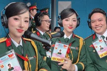 Hé lộ về nữ Thượng úy giọng miền Nam “chạm đến triệu trái tim” ở đại lễ A80