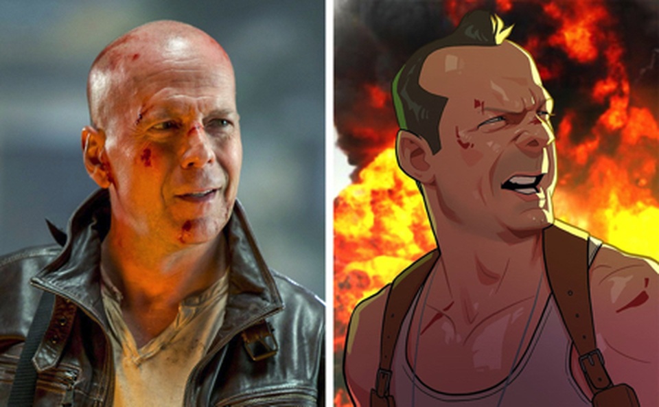 Ngắm phiên bản hoạt hình của các “sao” đình đám - 9 Ngắm phiên bản hoạt hình của các “sao” đình đám - 9