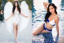 Á hậu cao nhất lịch sử nhan sắc Việt: Khổ sở, tự ti vì vóc dáng "khổng lồ"