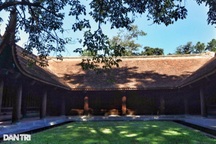 Độc đáo những hạng mục dát vàng bên trong Chính điện Lam Kinh