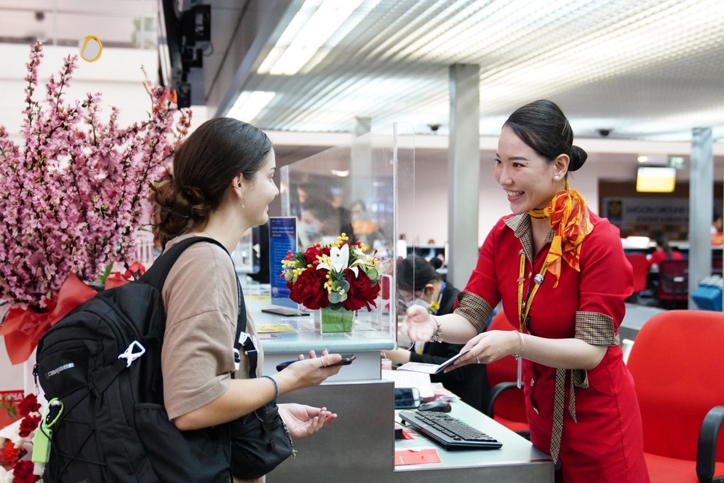 Vietjet tăng chuyến bay Tết, mang xuân đến khắp mọi miền - 1 Vietjet tăng chuyến bay Tết, mang xuân đến khắp mọi miền - 1