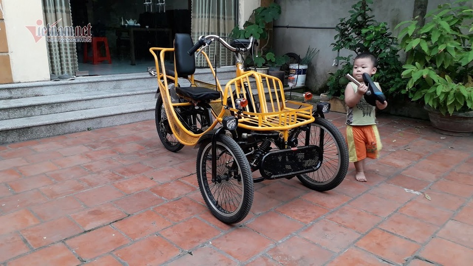 Độc đáo những chiếc xe 2 bánh chạy điện do dân chơi Việt tự chế - 3 Độc đáo những chiếc xe 2 bánh chạy điện do dân chơi Việt tự chế - 3