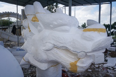 Hé lộ hình dáng linh vật rồng dài 50m, nặng 1 tấn của Đà Nẵng