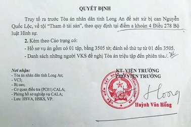 Kế toán trưởng giả mạo chữ ký, tham ô hơn 1.7 tỉ đồng