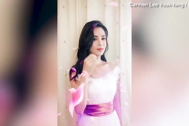 Lý Nhược Đồng trong clip đăng tải lên mạng xã hội