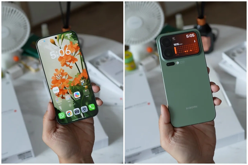 ចាប់ដៃជាមួយទូរសព្ទ Xiaomi 17 Pro Max ដែលទើបនឹងចេញថ្មី ជាមួយនឹងការរចនាអេក្រង់ពីរ - 7 Trên tay điện thoại Xiaomi 17 Pro Max với thiết kế hai màn hình vừa ra mắt - 7