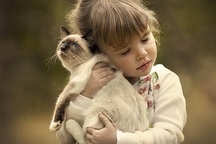 Khoảnh khắc đẹp về tình bạn giữa trẻ thơ và thú cưng