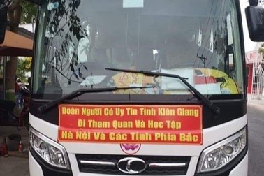 Kiên Giang lên tiếng về đoàn xe "người có uy tín đi học tập kinh nghiệm"